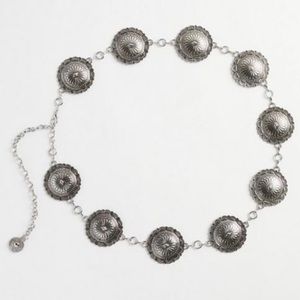 🆕 Silver Antiqued Disc Chain Belt 1 1X 14 16 2 2X 18 20 NWT Torrid New!